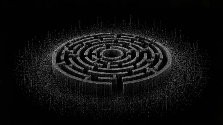 Circular maze